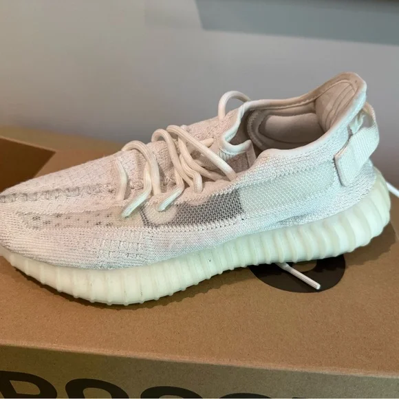 adidas gazelle silver green womens Yeezy Boost 350 V2 Custom Bone Sneaker - Pink Power